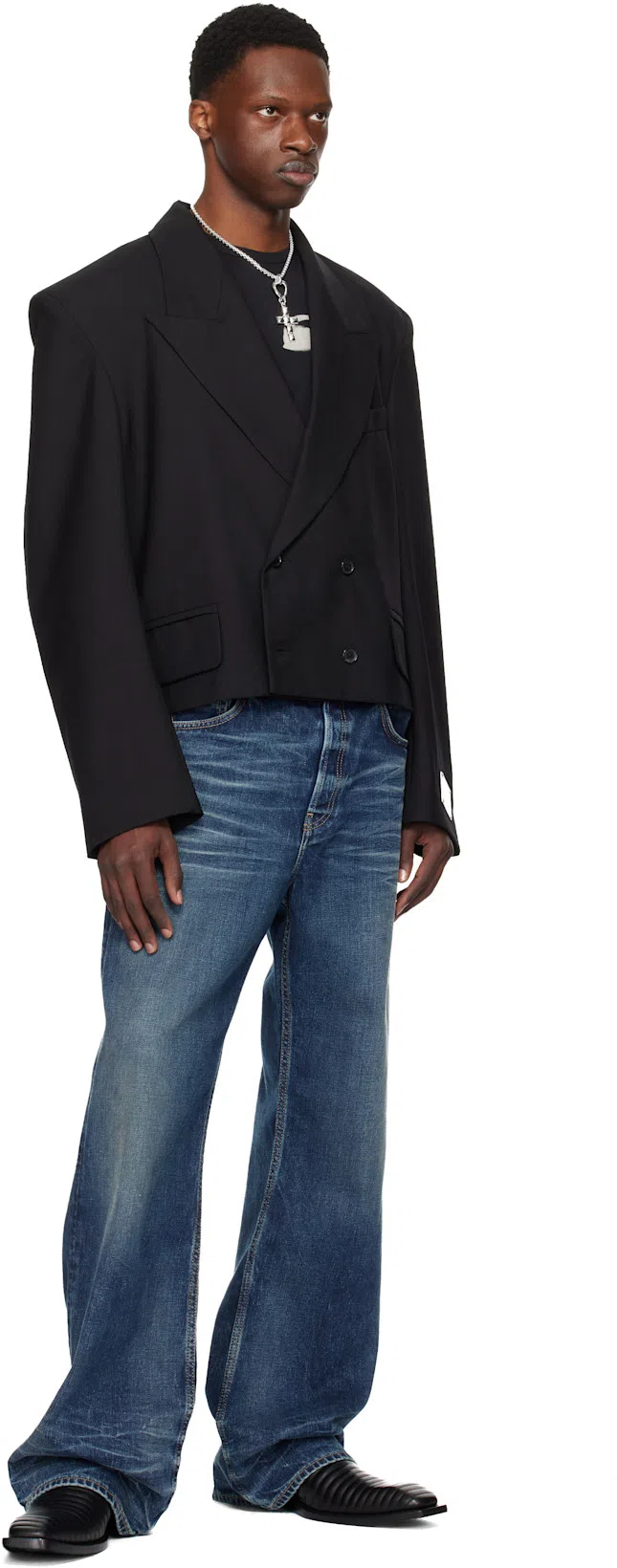 ANN DEMEULEMEESTER Smokey Eyes Vest In Multicolor