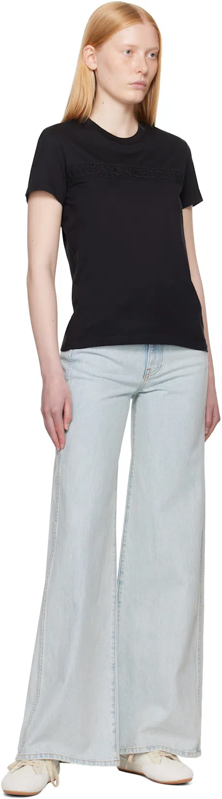 THE ROW Bonnie Suede Mesh Sneakers In White