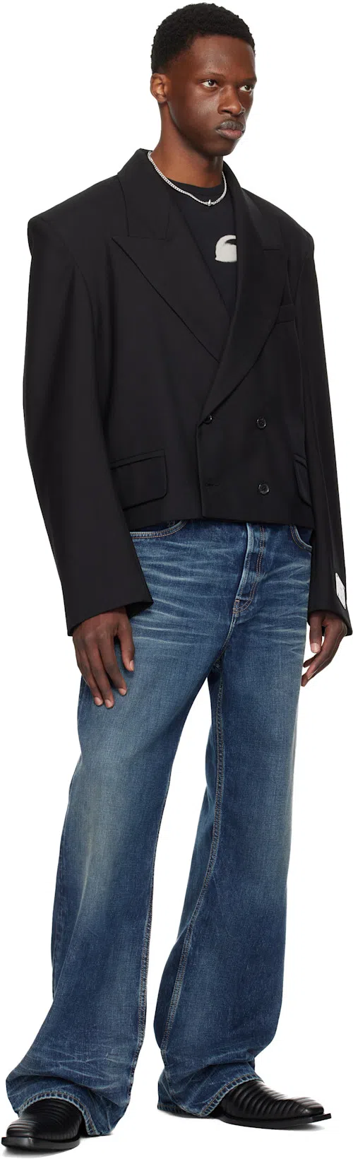 ANN DEMEULEMEESTER Smokey Eyes Vest In Multicolor