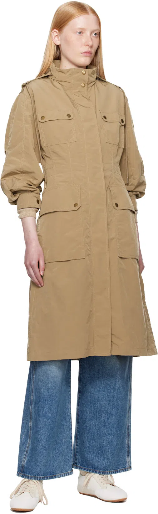 THE ROW Bonnie Suede Mesh Sneakers In White