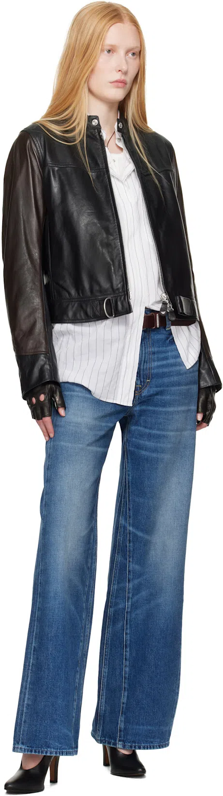 THE ROW Ribbed Texture Tank Top With Button Detail In White