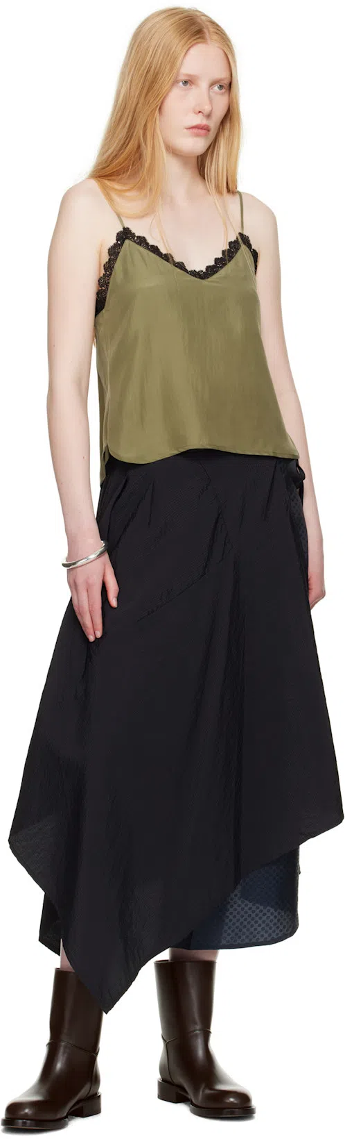 THE ROW Nobilis Chunky Leather Ankle Boots In Brown