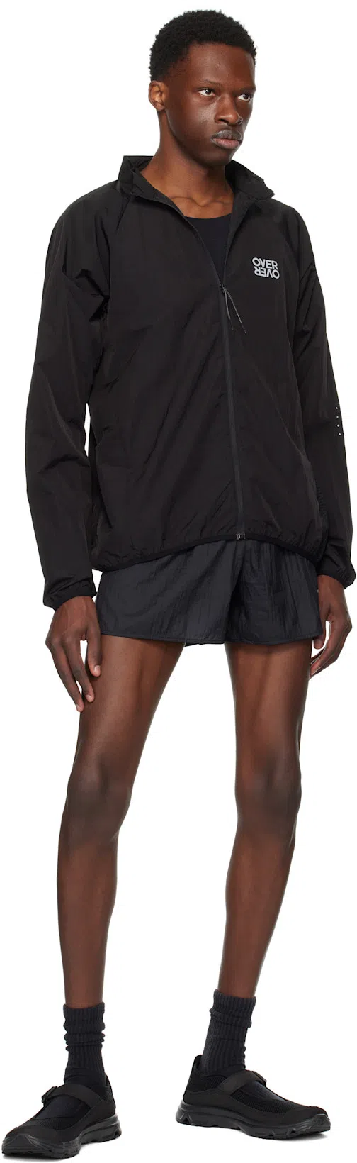 OVER OVER Black Race Tank Top