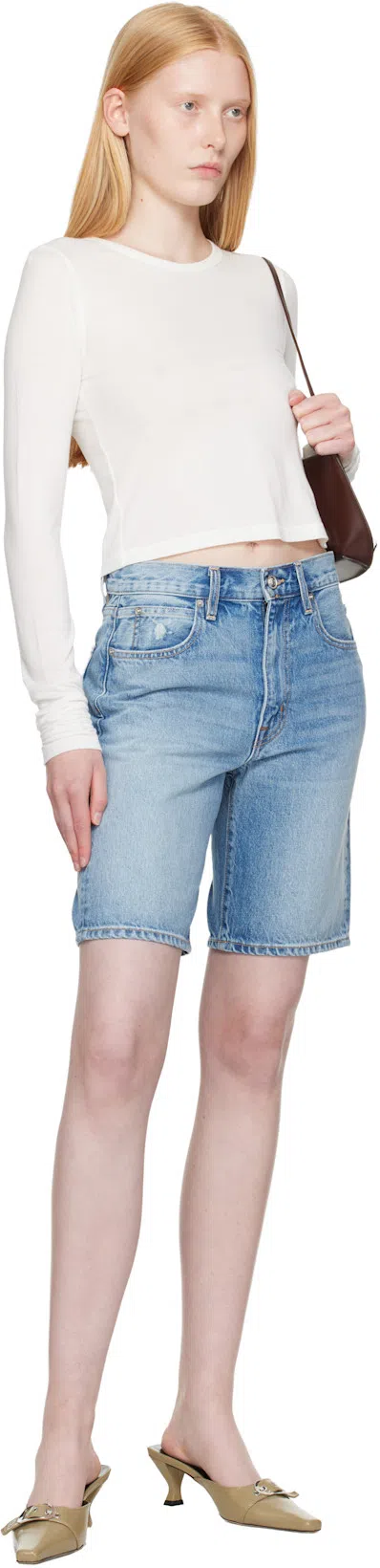 ÉTERNE Long-sleeve Top In White