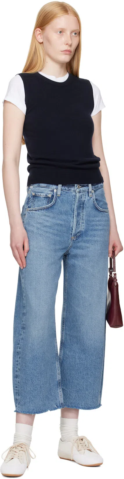 THE ROW Bonnie Suede Mesh Sneakers In White