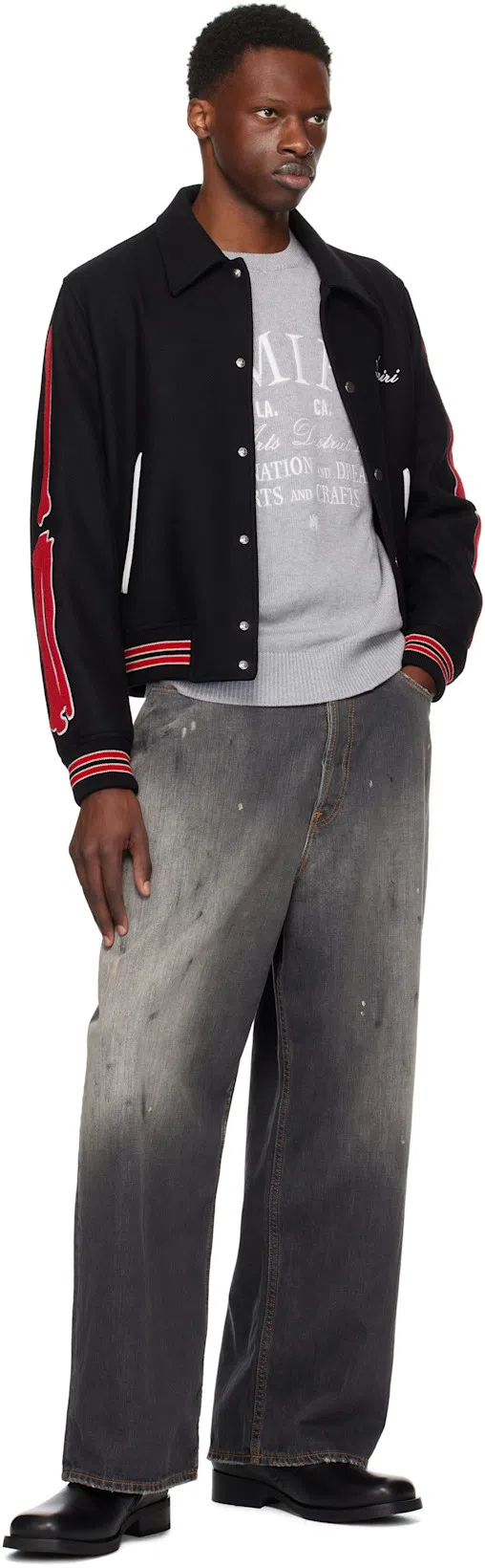 ACNE STUDIOS Black Super Baggy Fit 2023 Jeans