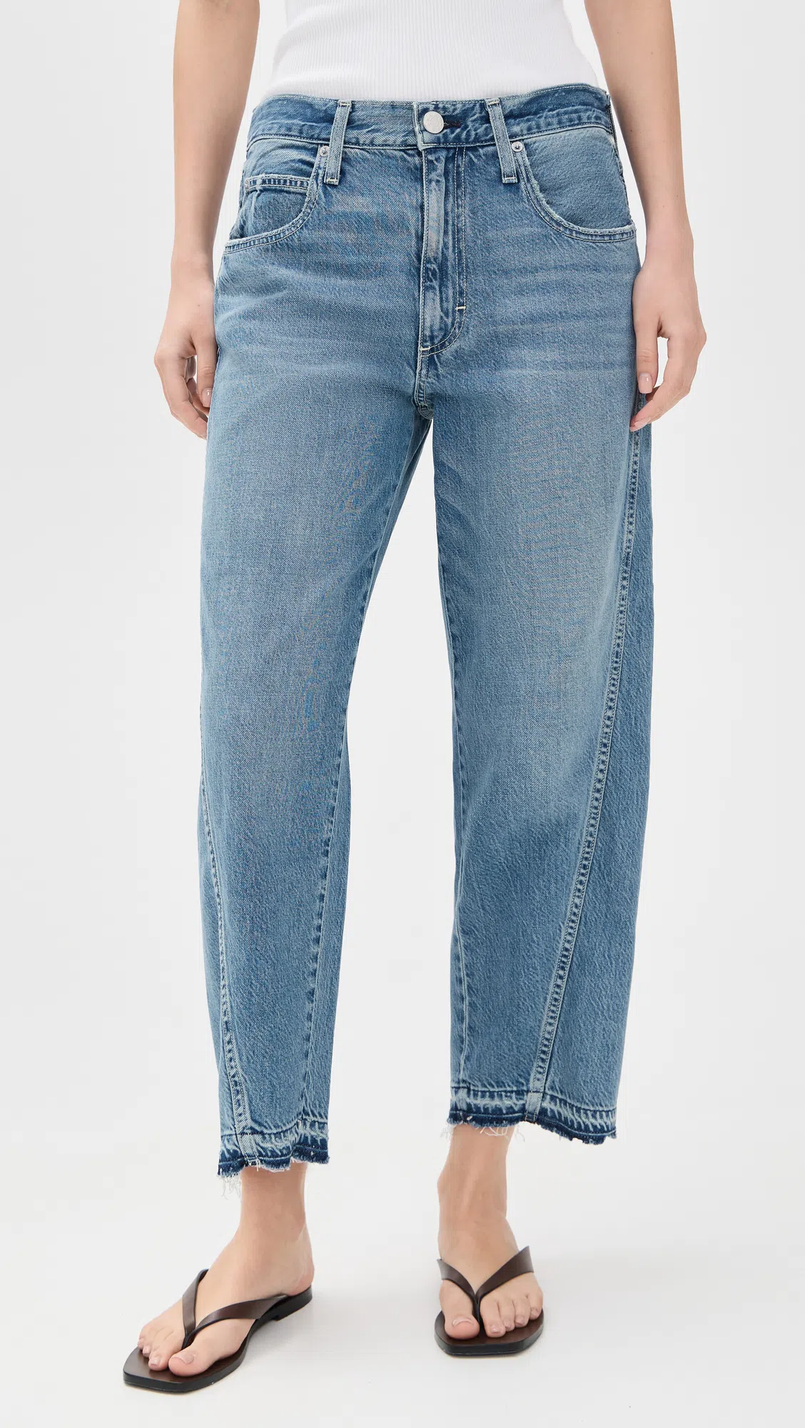 BAGGU Small Nylon Crescent Bag Leopard