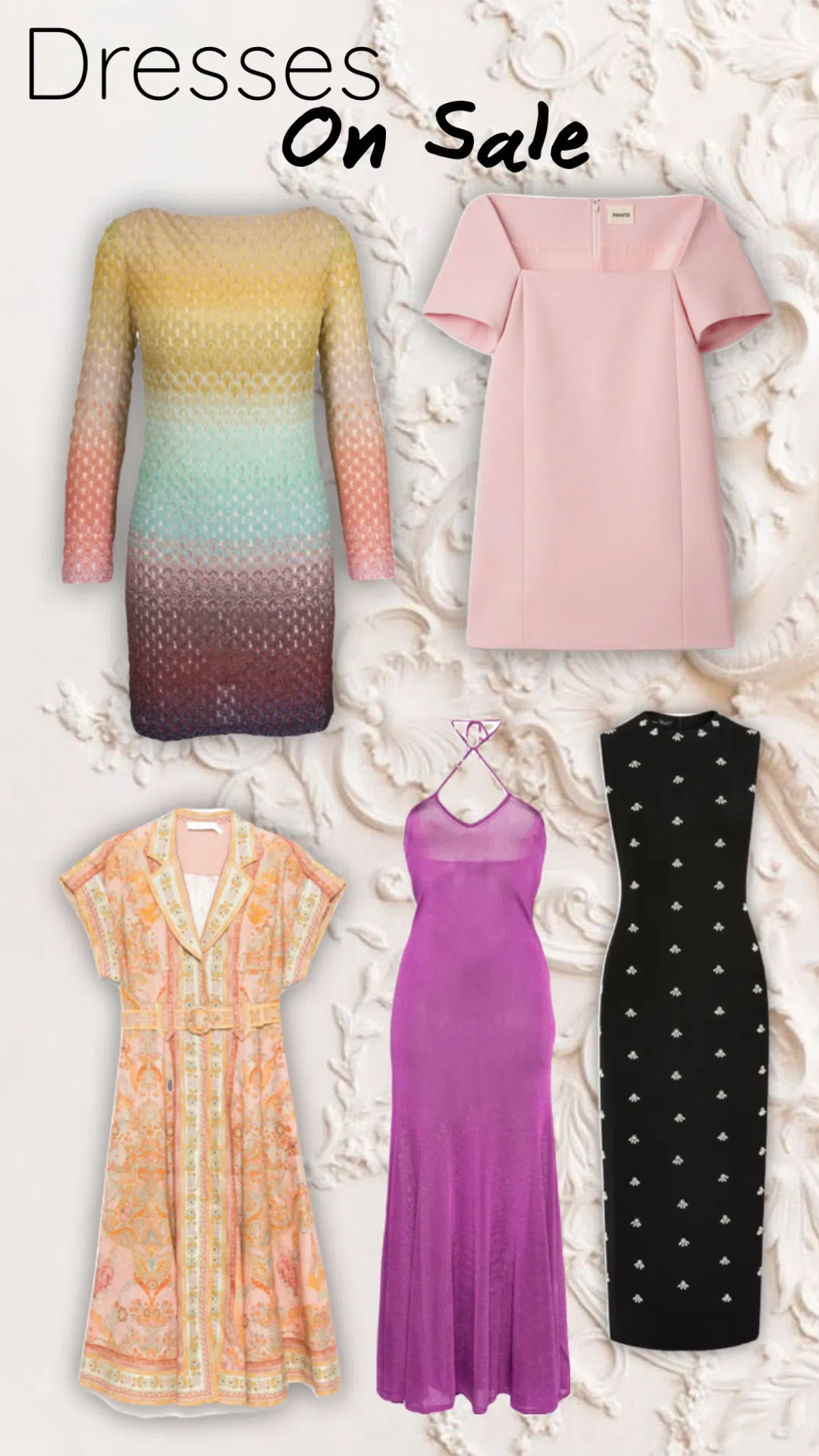 KHAITE Women's Benji Dress In Pink