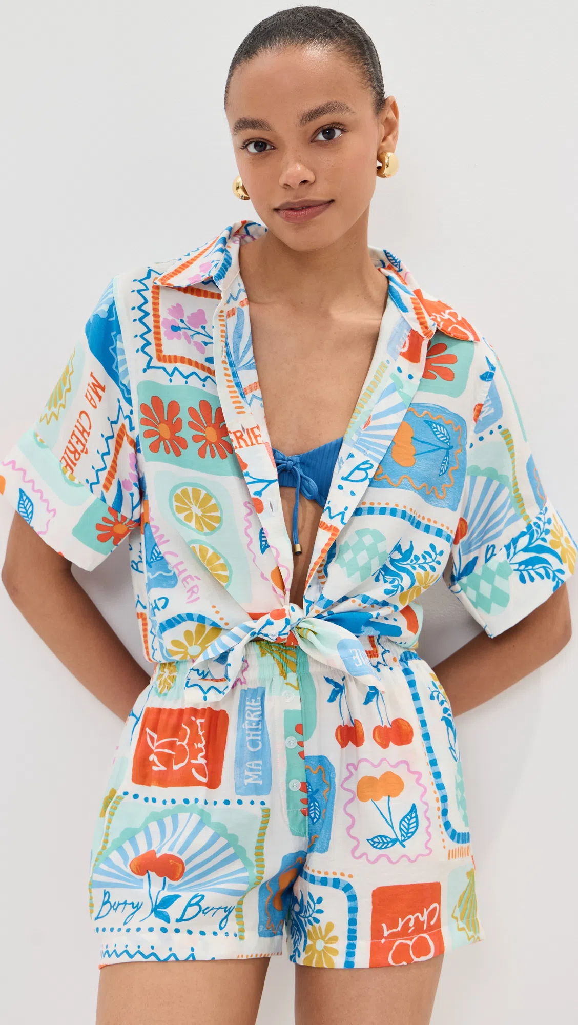 TONY BIANCO Loop Flip Flop In Brown