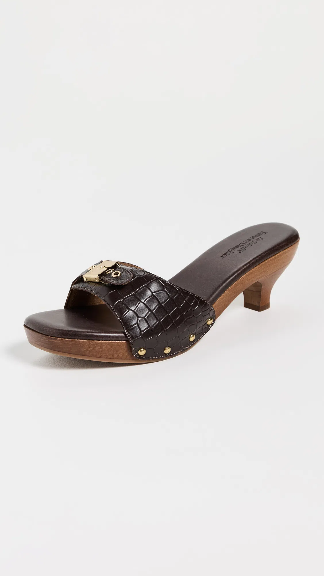 DR. SCHOLL'S X Favorite Daughter Heartbreak Kitten Heel Sandal In Brown