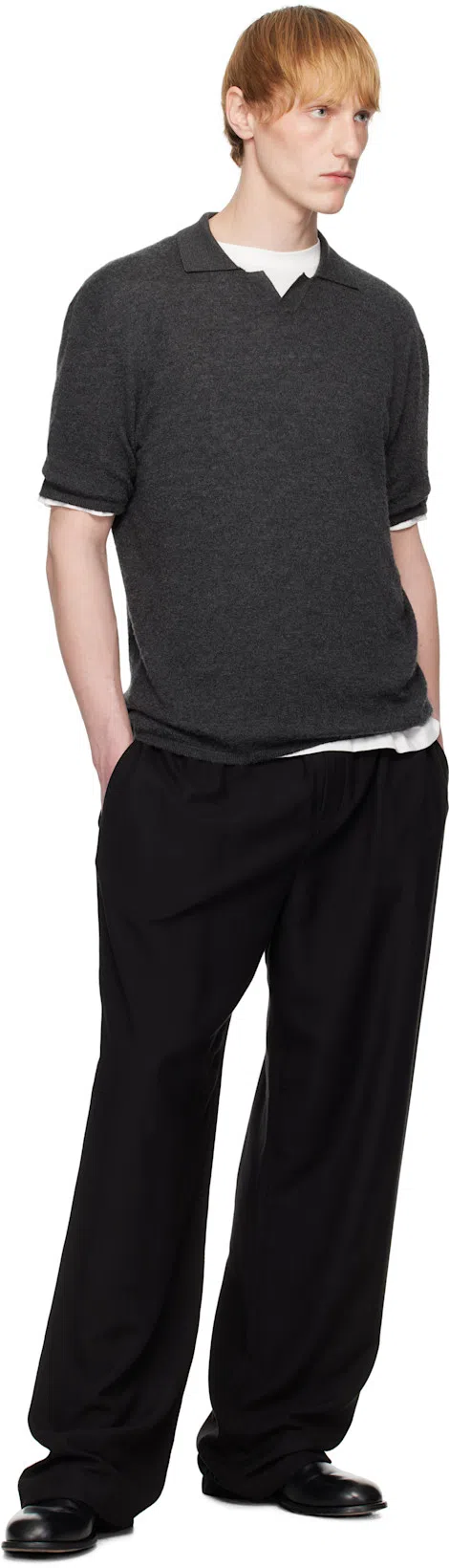 THE ROW Boxy Cut Cotton T-shirt With Short Sleeves In White