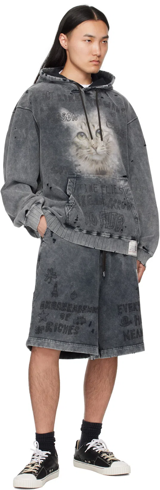 MAISON MARGIELA Tabi Low-top Sneakers In Black