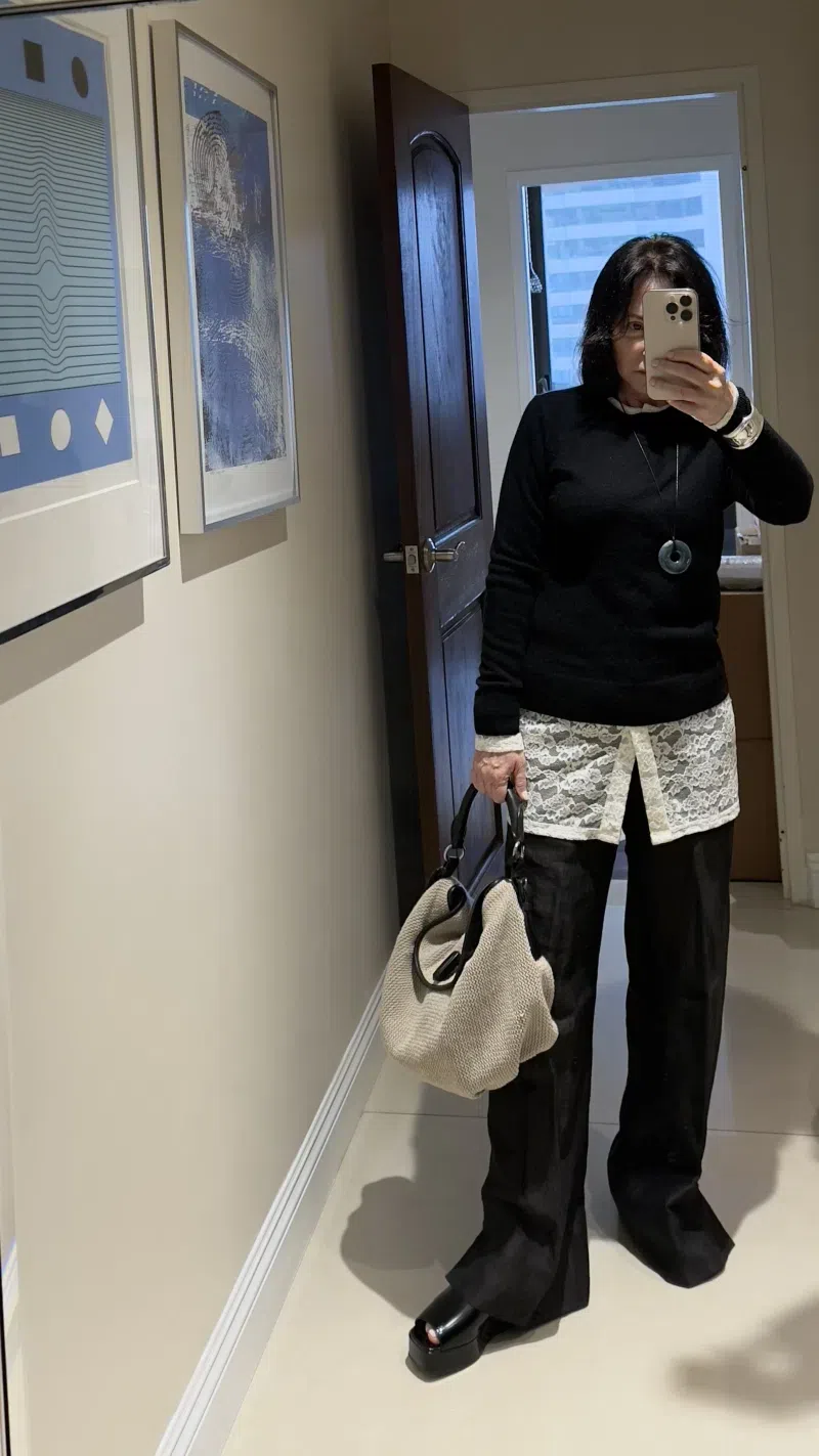 THE ROW 20mm Emi Flatform Patent Leather Wedges In Black