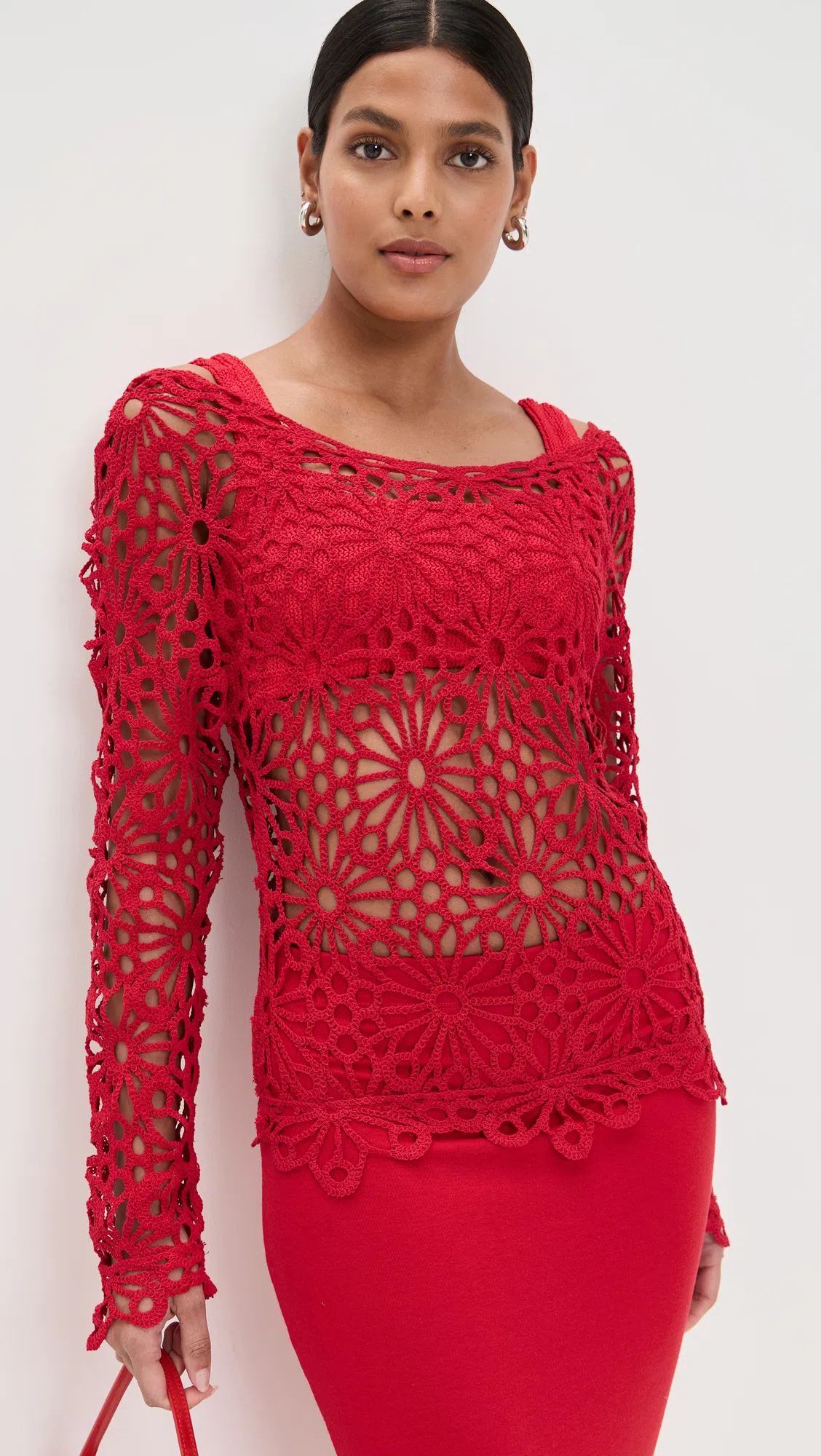 HUNZA G Womens Bikini Red