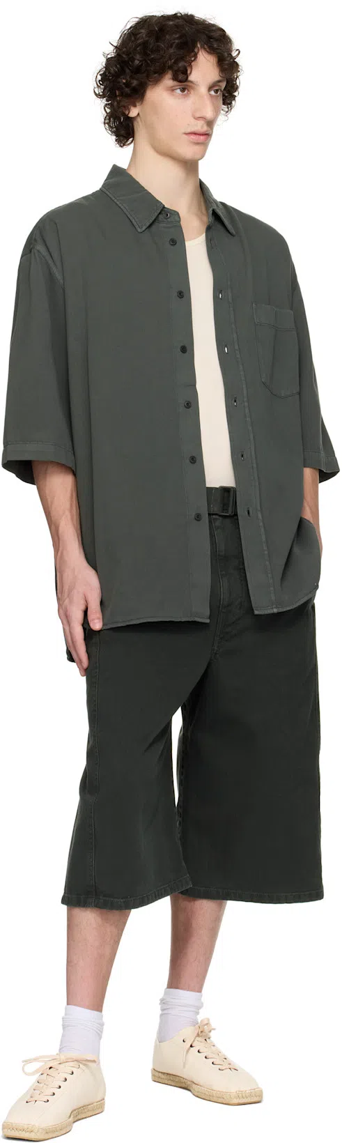 LEMAIRE Linoleum Espadrilles In Neutral