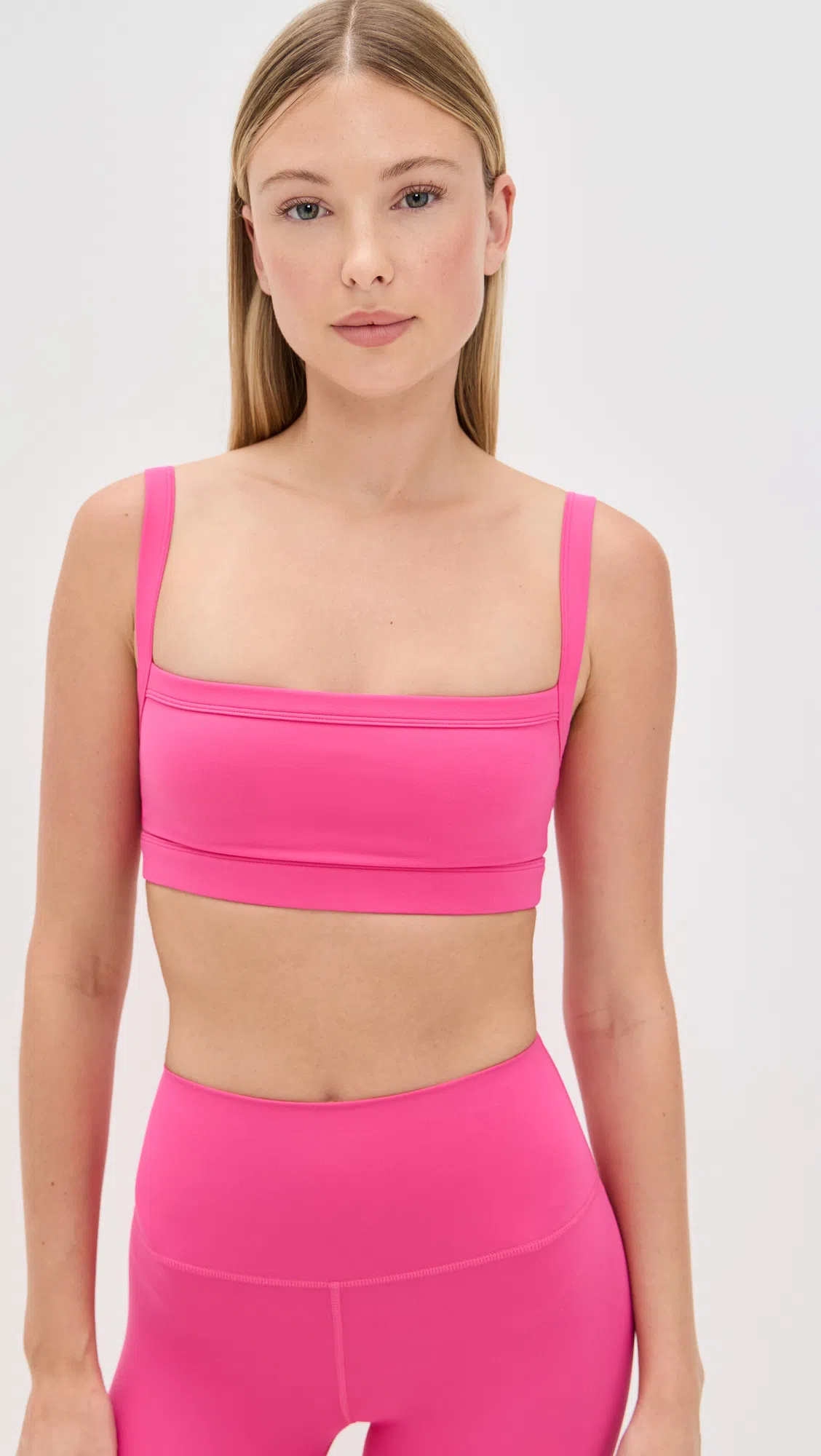 SPLITS59 Monah Rigor Sports Bra In Pink