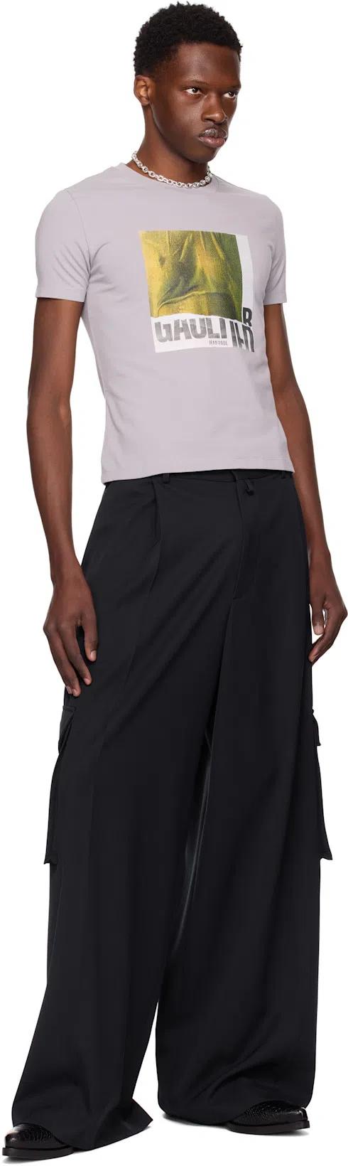 DRIES VAN NOTEN Piers Cargo Pants In Black