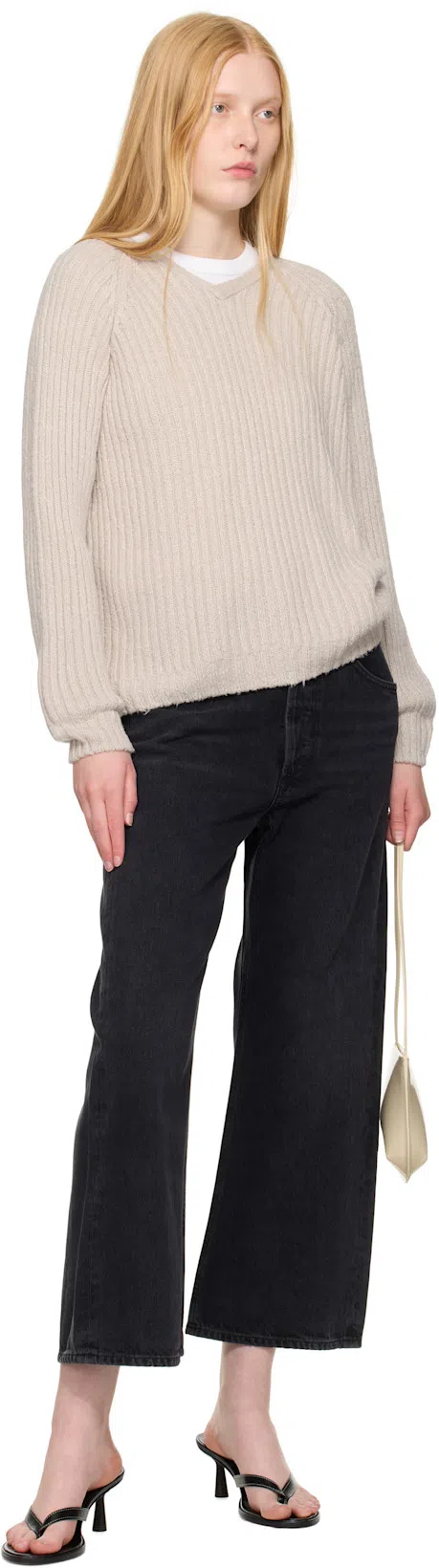 CITIZEN OF HUMANITY Citizens Of Humanity Ivory Trouser Skirt In Black