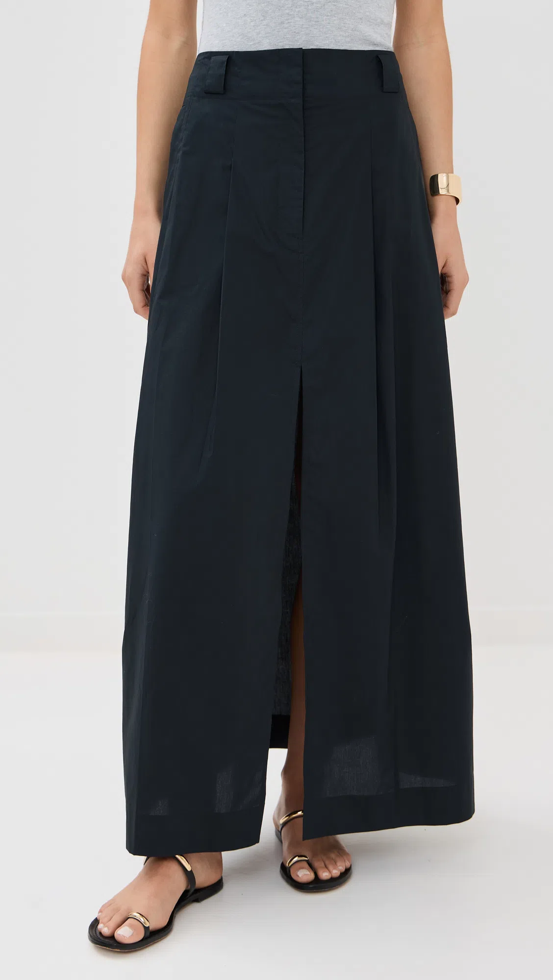 AMANU Kibera Embellished Leather Sandals In Black