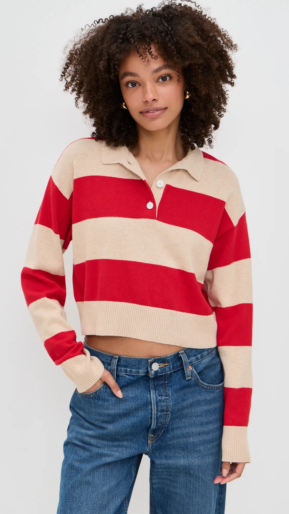 ALEX MILL Everyday Rib Tank Dress Tomato In Red