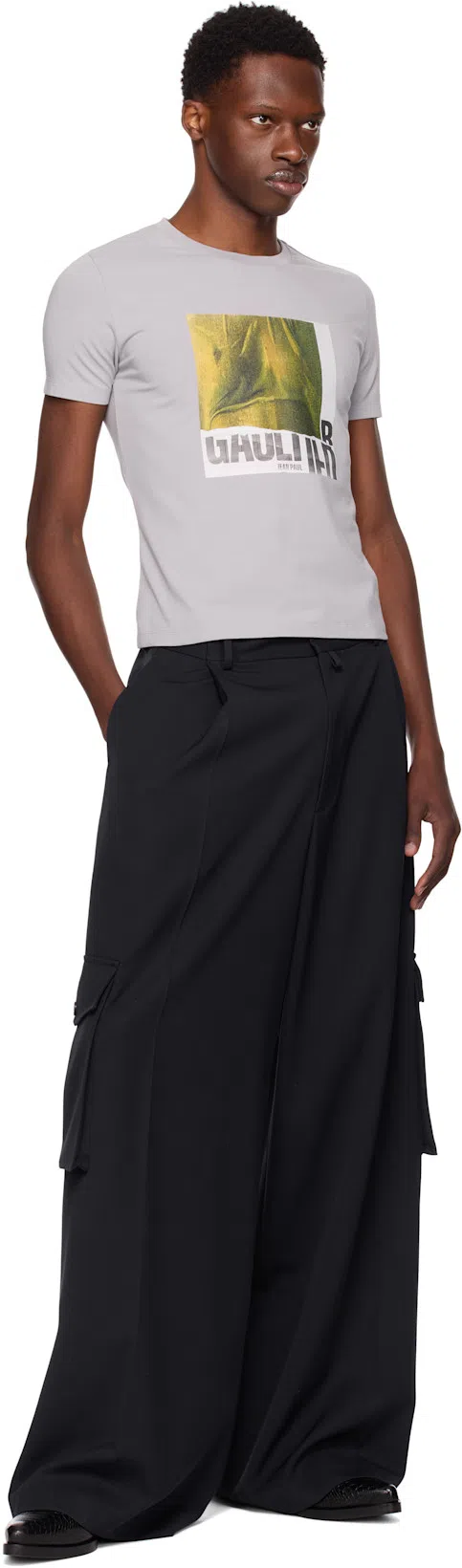 DRIES VAN NOTEN Piers Cargo Pants In Black