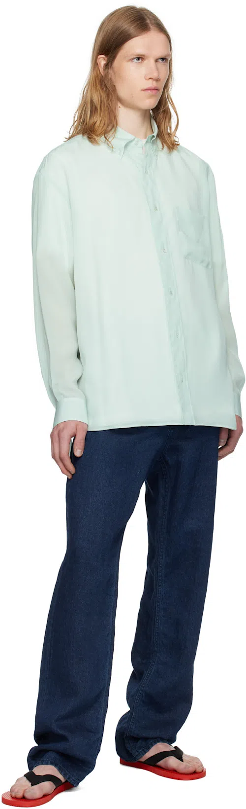 THE ROW Boxy Cut Cotton T-shirt With Short Sleeves In White