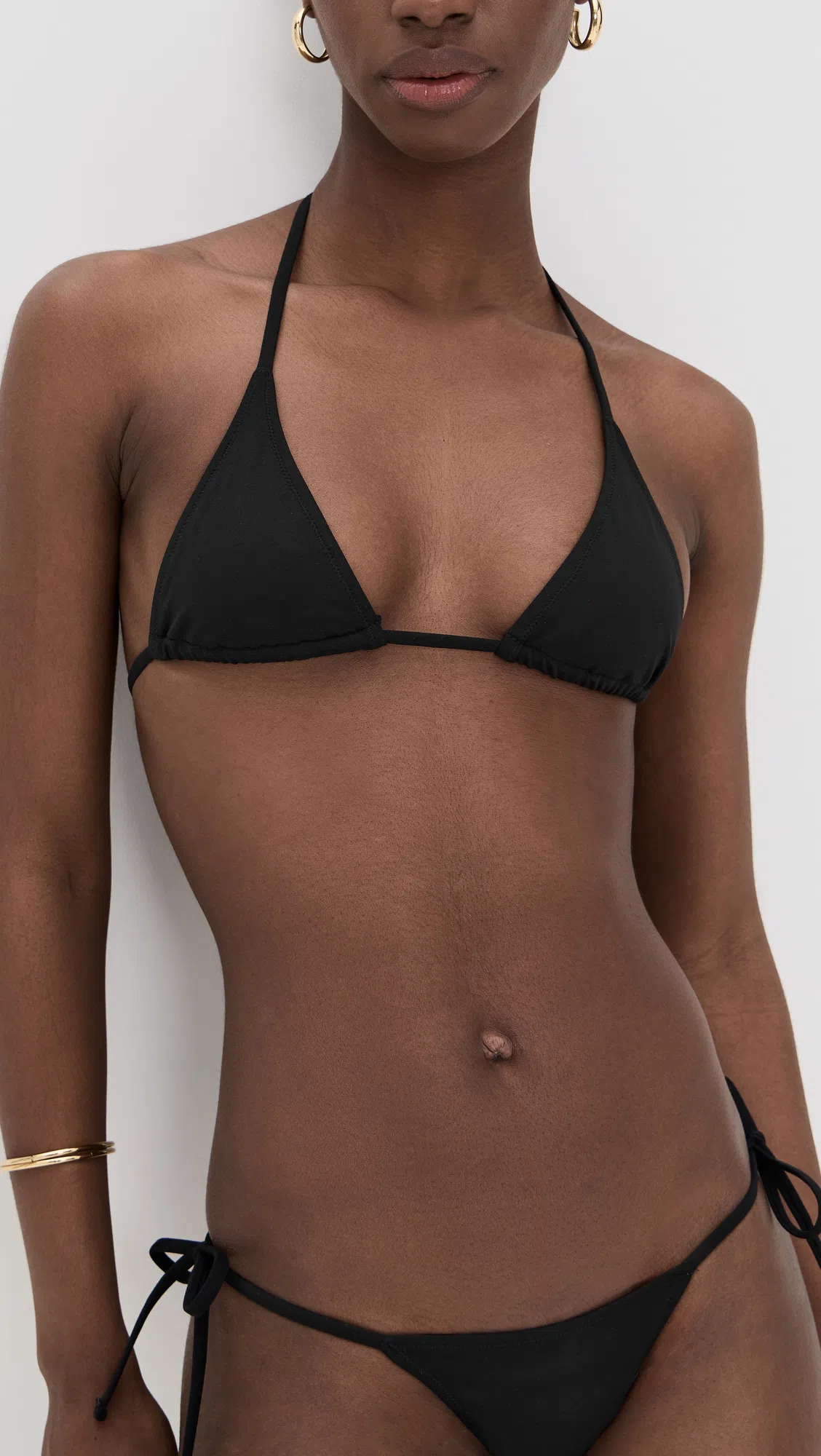 ÉTERNE Isla 90's Bikini Top In Black