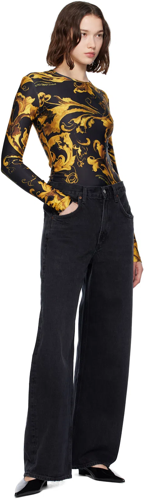 TOTÊME 35mm Patent-leather Mules In Black