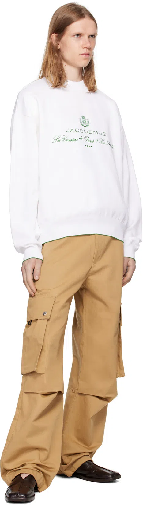 JACQUEMUS Venice Embroidered Sweatshirt In Multicolor