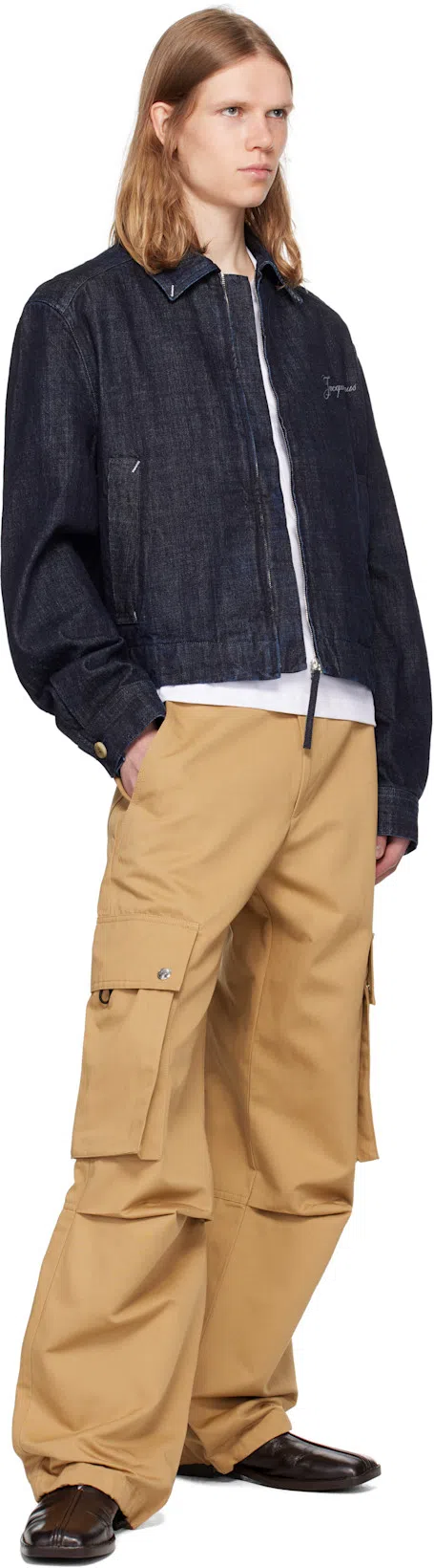 JACQUEMUS Esquimau Print T-shirt In White