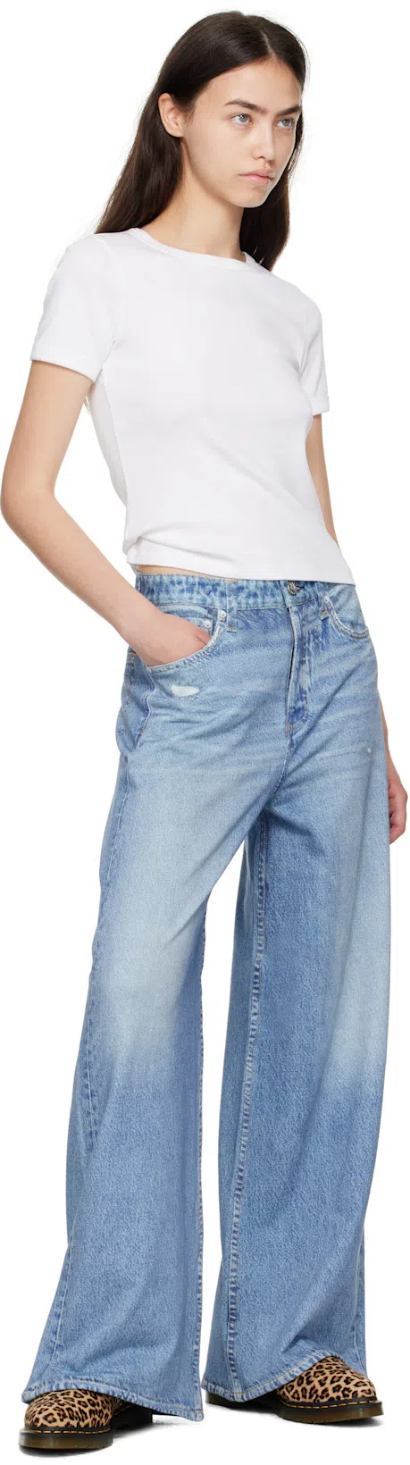 DR. MARTENS Elphie Ii Pointed Toe Ballet Flat In Brown