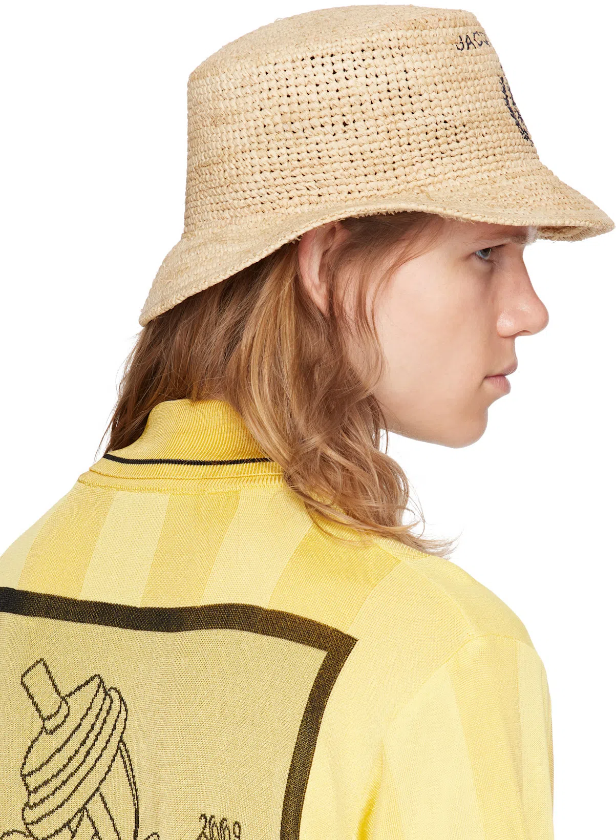 JACQUEMUS Le Polo Liga T-shirt In Yellow