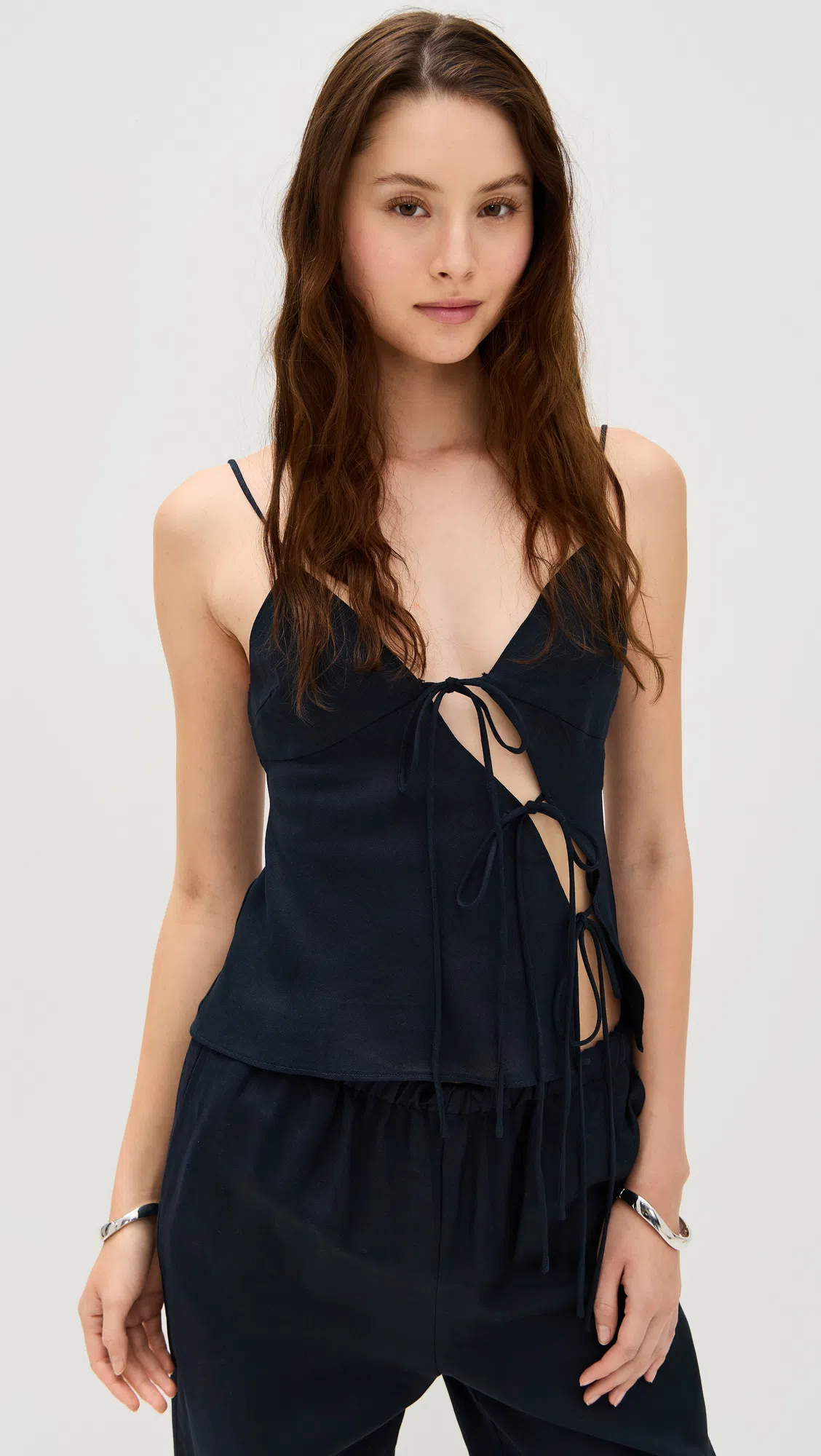 COACH Womens Empire 34 Leather Carryall Bag Black