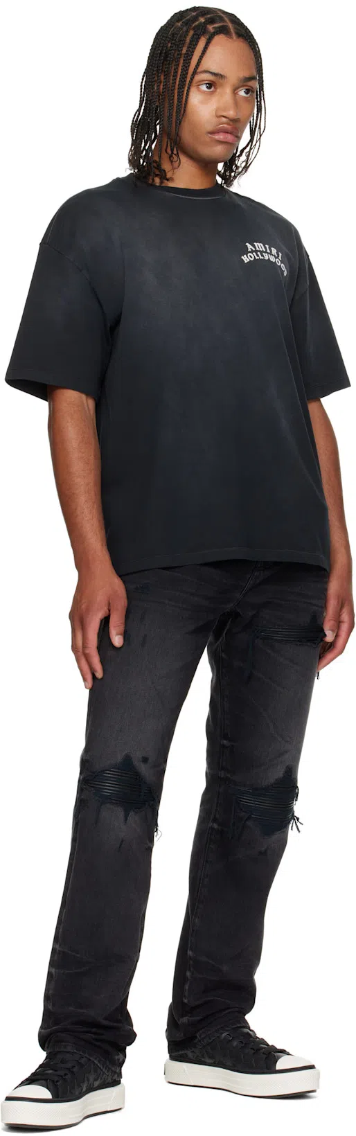 AMIRI Men's Hollywood Oversized T-shirt In Black