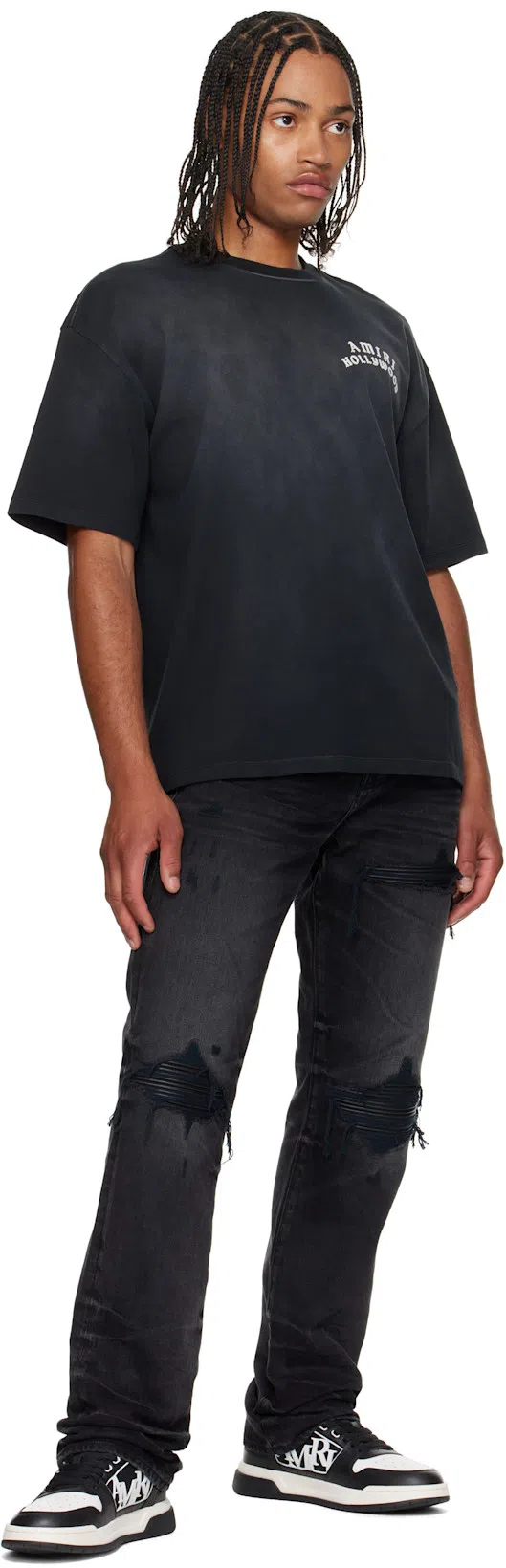 AMIRI Men's Hollywood Oversized T-shirt In Black