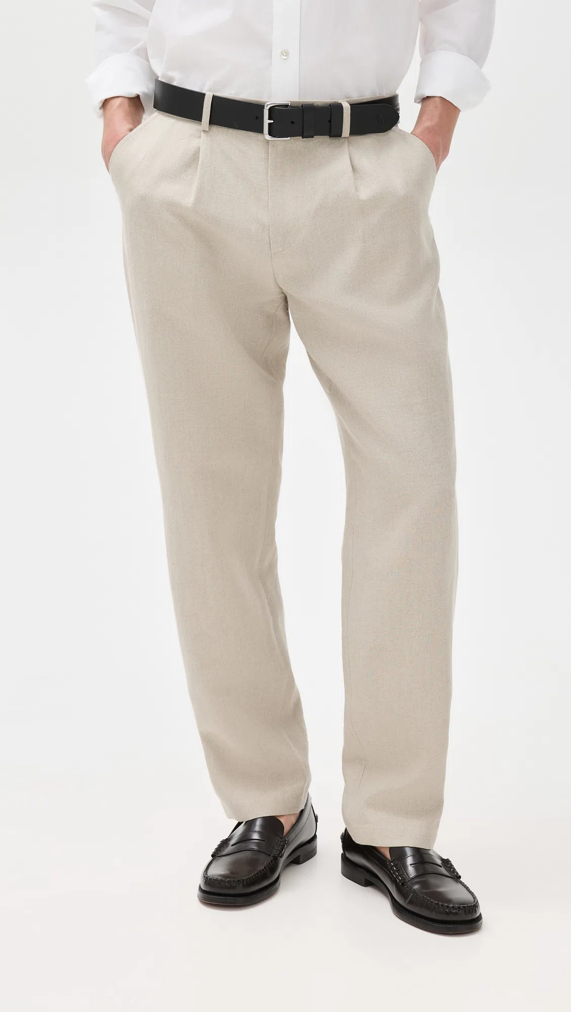 ELLEME Courrier Tote Woven Leather Dark Brown