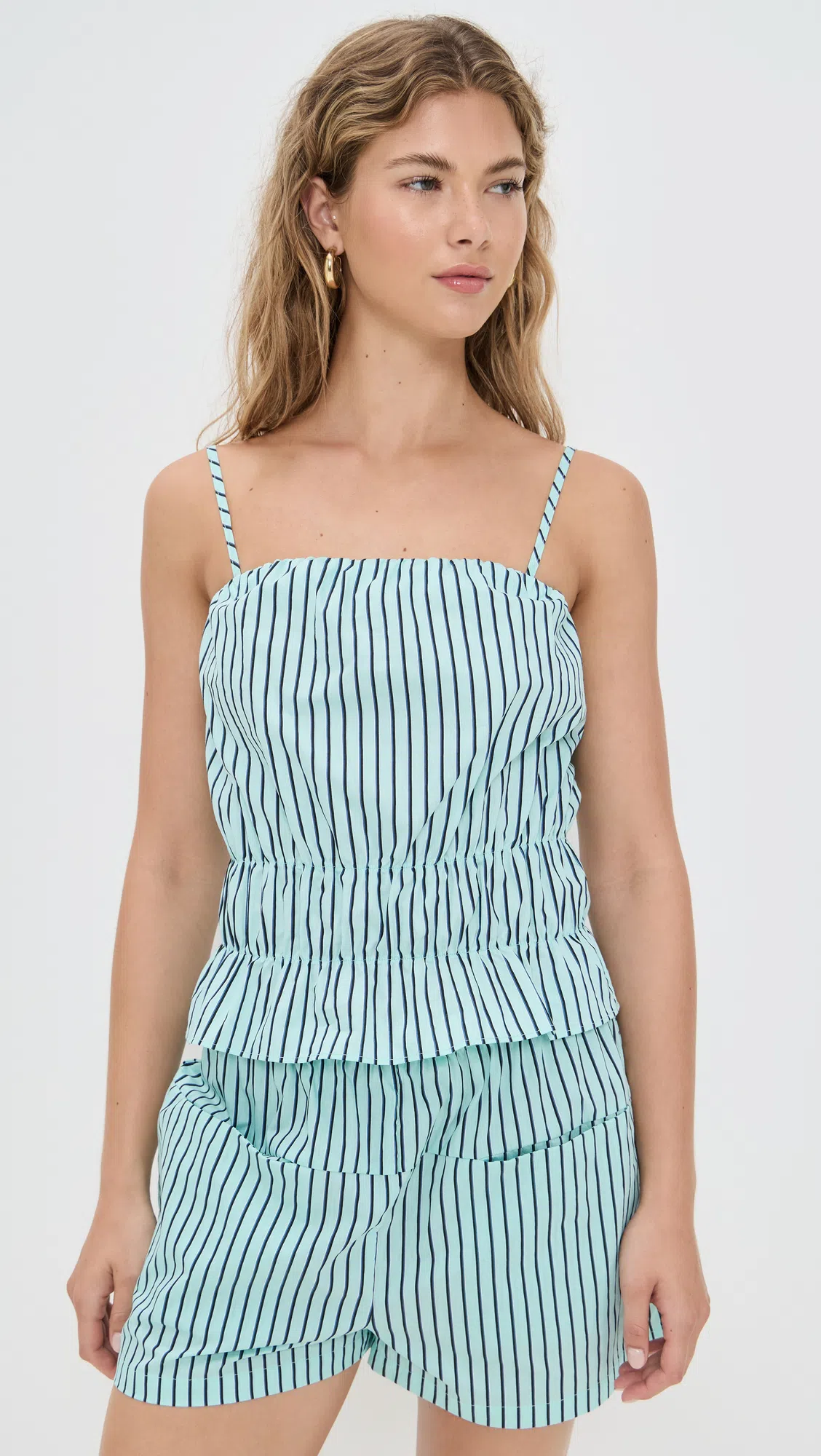 ÉTERNE Eterne Rib Tank Top In Black