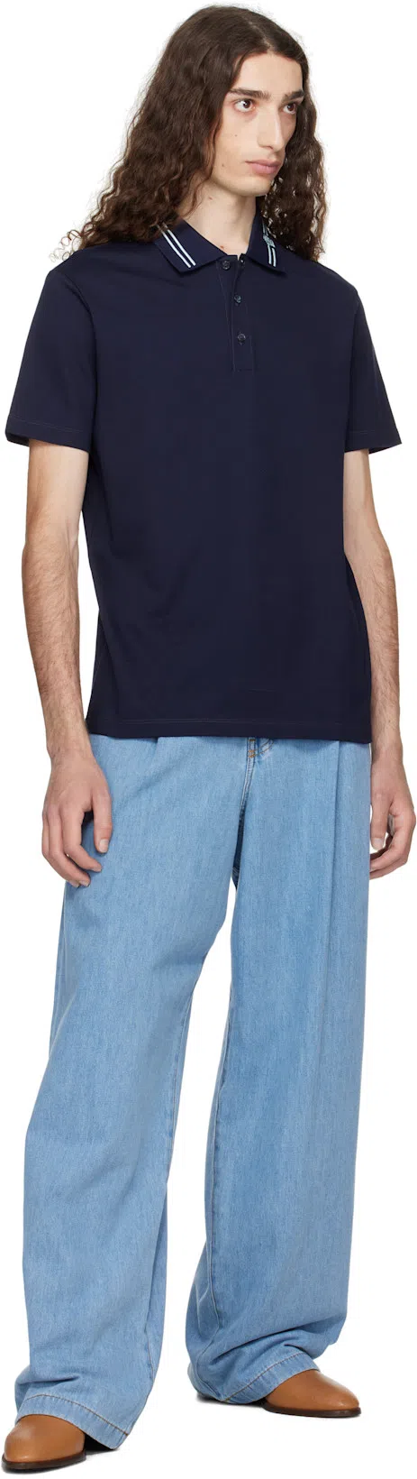 VALENTINO GARAVANI Tan Pat Boots In Qsn Roasted Pecan