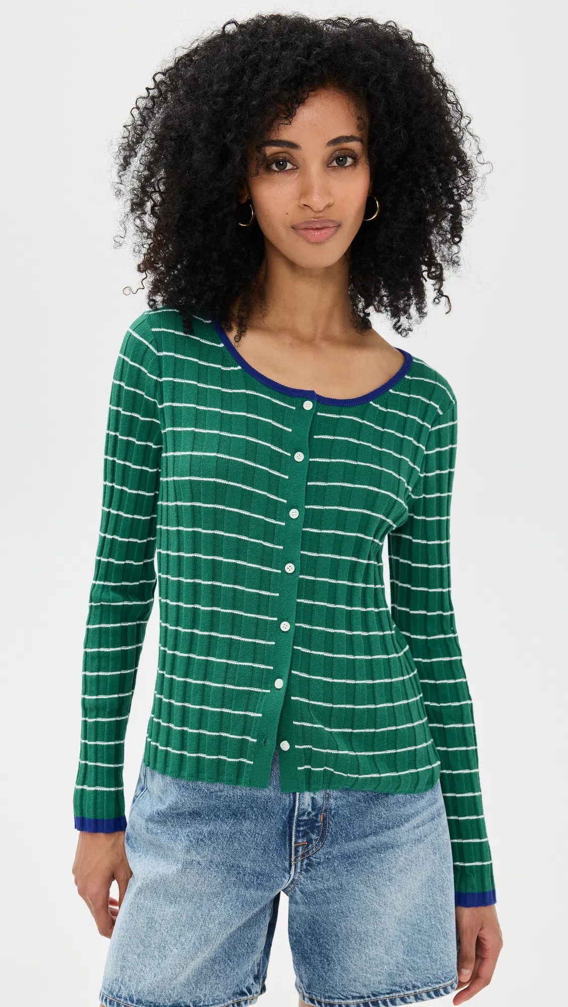 ALEX MILL Chloe Dress In Linen Lush Meadow In Green