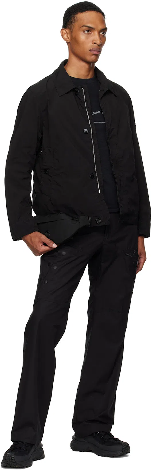 MONCLER Lite3 Trail Sneakers Sock Construction In Multi