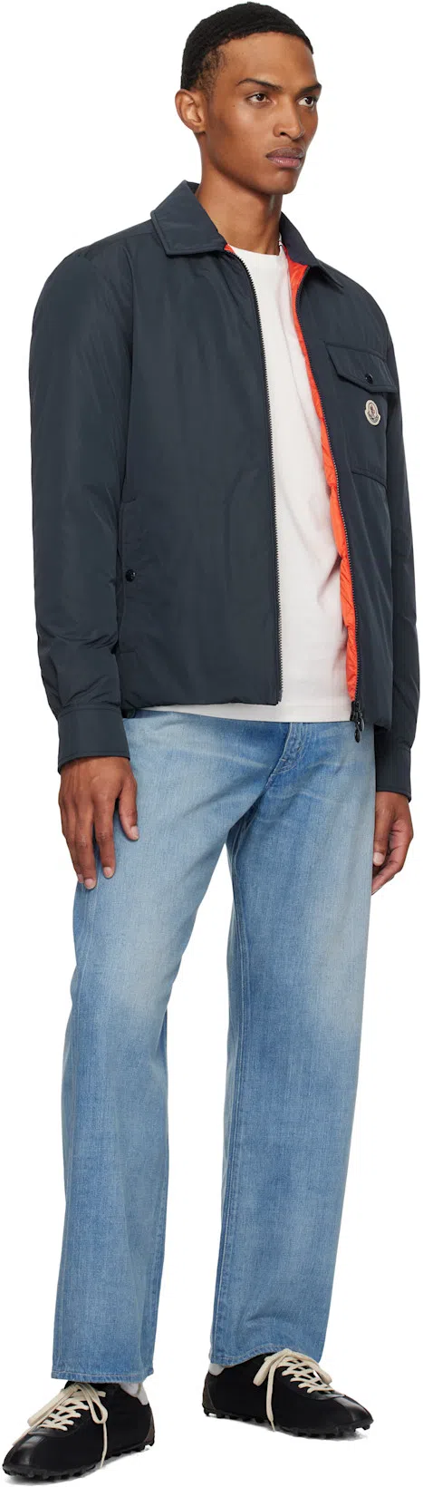 MONCLER Printed T-shirt In Cotton In White