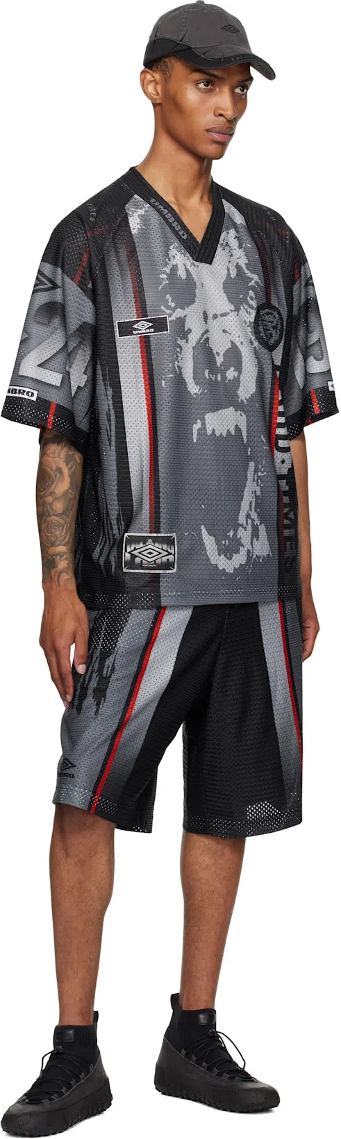 LEMAIRE Black Vibram Wrap On Sneakers