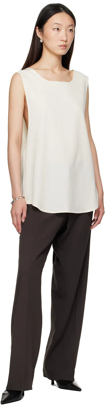 SOPHIE BUHAI Silver Large Barbara Chain Bracelet In Metallic