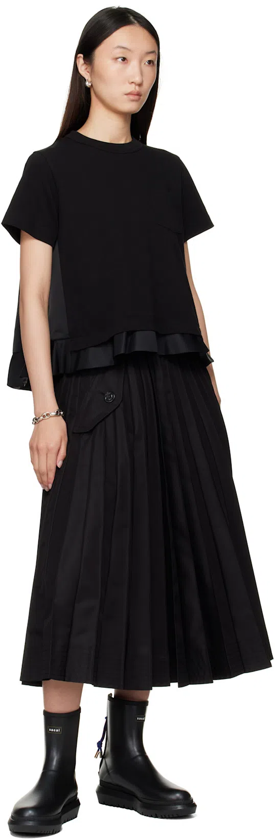 SOPHIE BUHAI Silver Large Barbara Chain Bracelet In Metallic