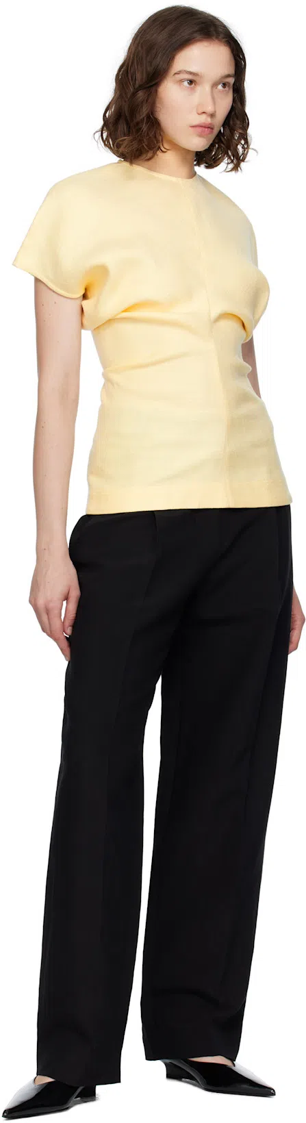 THE ROW Pipa Wide-leg Tailored Trousers In Black