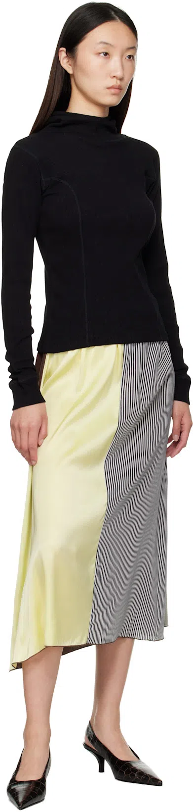 TOTÊME Toteme Classic Croc-embossed Leather Slingback Pump In Brown