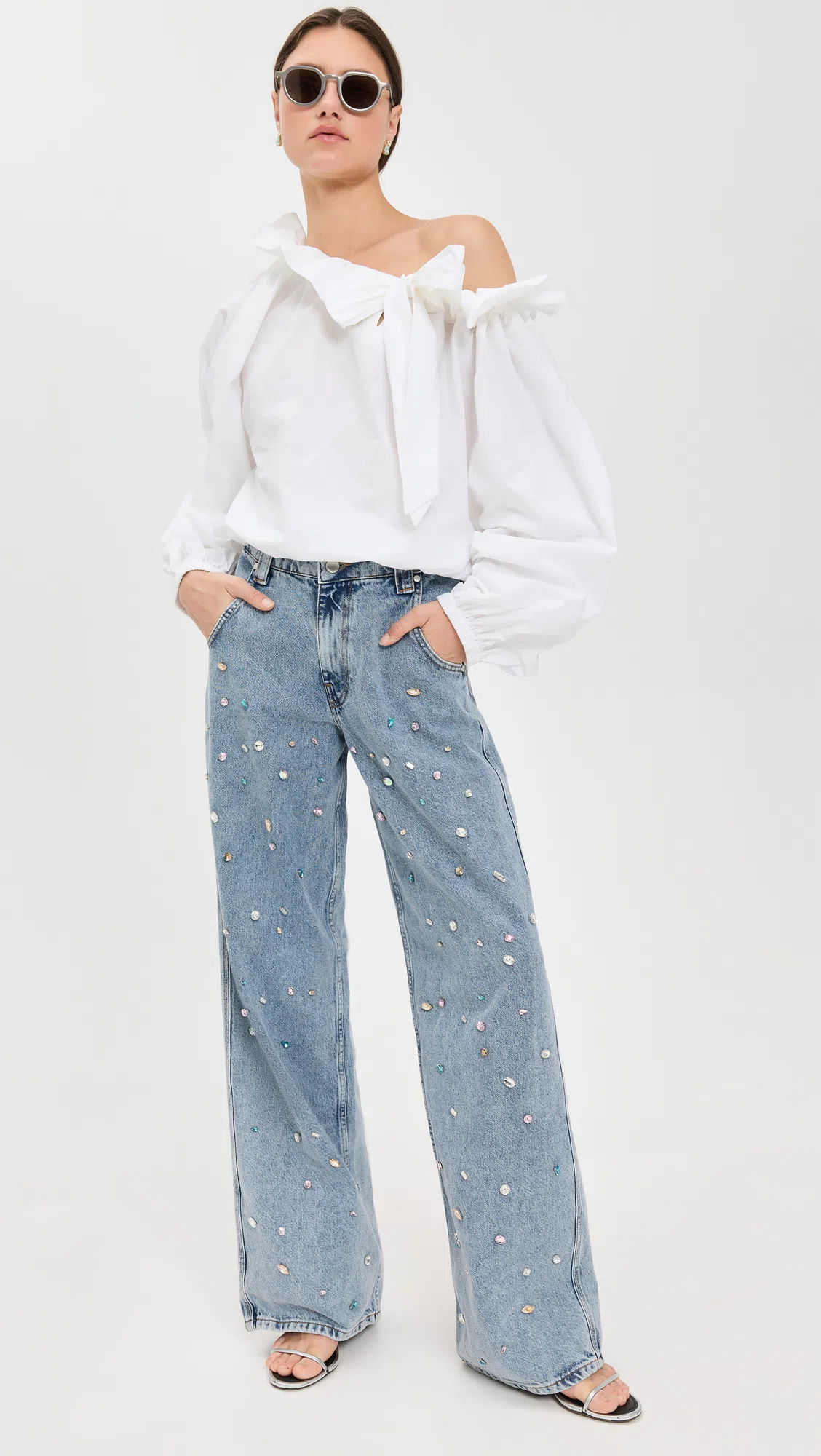 SHASHI Lauren 18k Goldplated Cuff Bracelet