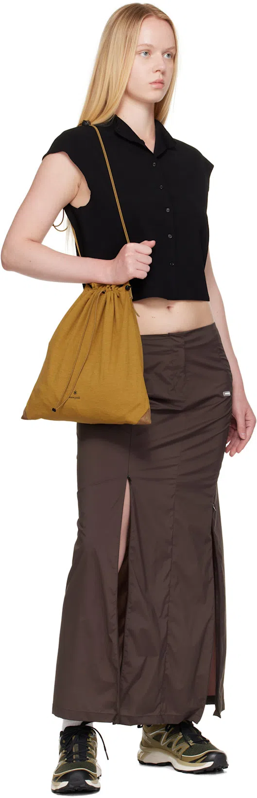 AMOMENTO Black Wholegarment Cap Sleeve Cardigan Vest