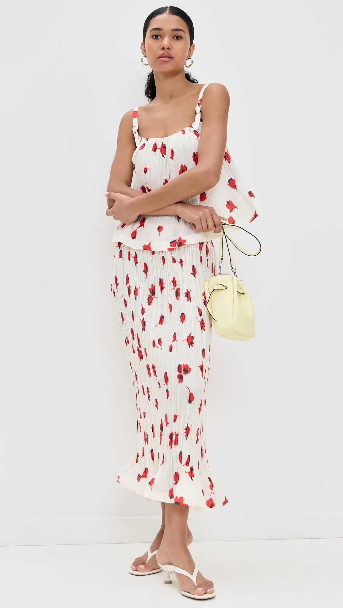 TORY BURCH Romy Small Crossbody Bag Lemon In Yellow