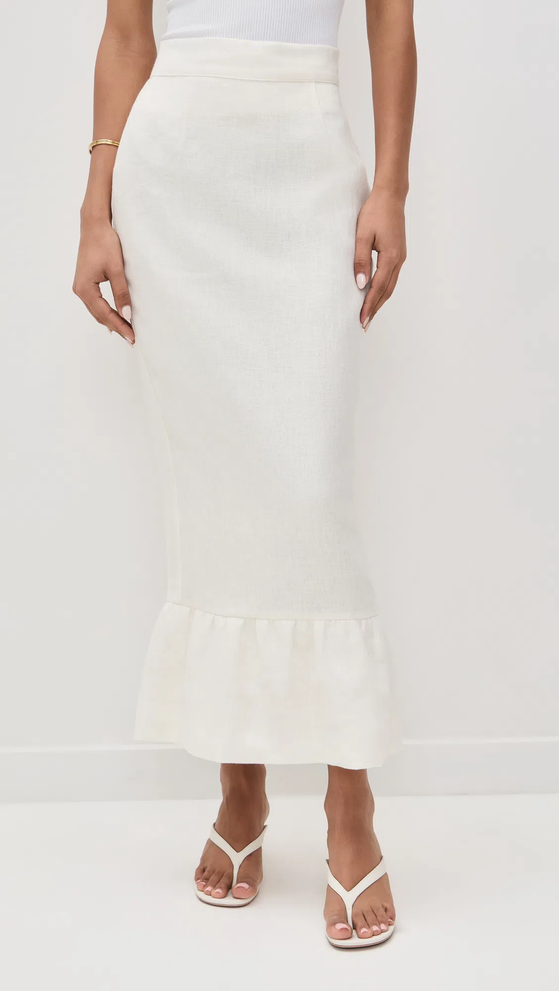 POSSE Inactive Coo China Style Matilda Gilet In White